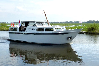 Hausboot Frisian Star - Außenansicht