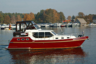 Hausboot Gruno 33 Subliem Viola - Außenansicht
