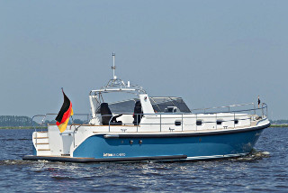 Hausboot Jetten 38 Cabrio Thalia - Außenansicht