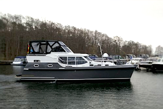 Hausboot Gruno 35 Excellent Typ 2 Mira 2 - Außenansicht
