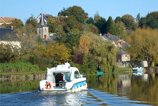 Hausboot-Region Anjou
