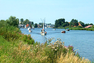 Hausboot-Region Friesland