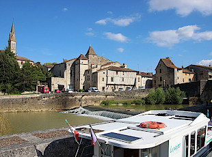 Hausbooturlaub auf der Baïse und dem Garonne-Seitenkanal