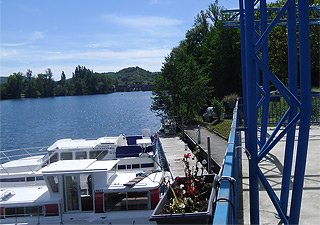 Hafen-Blick in Luzech