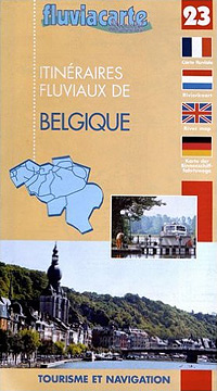 Flusskarte Belgien - fluviacarte Nr. 23