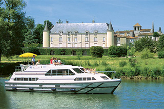 Hausboot-Region Charente