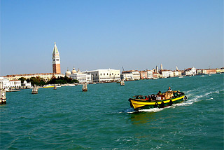 Hausboot-Region Venetien