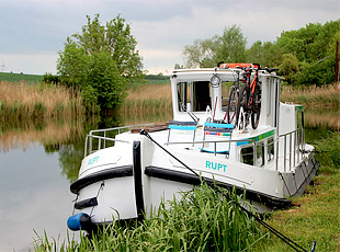 Hausboottour auf dem Canal de la Marne au Rhin und Boucle de Nancy