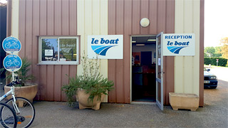 Rezeption von Le Boat an der Basis Le-Mas-d-Agenais