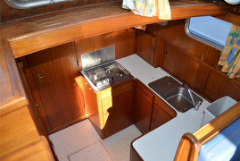 Linssen Yacht 36 Küche