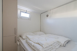 Schlafkabine mit Doppelbett