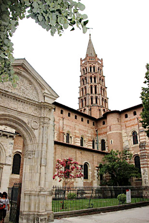 Weltkulturerbe: Basilia St. Sernin in Toulouse