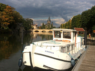 Bootshafen in Metz