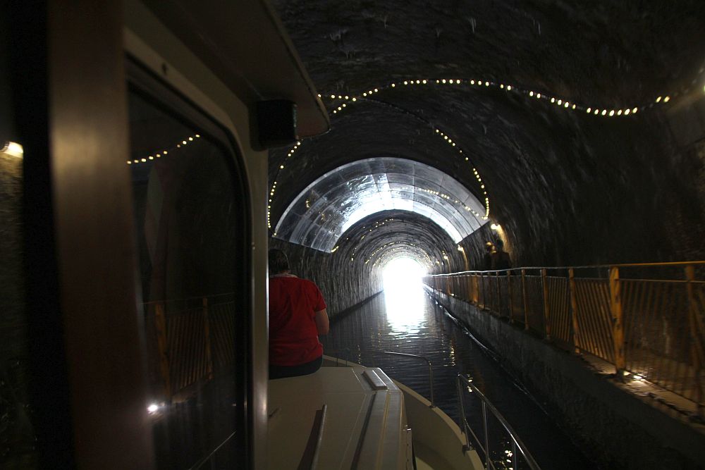 Im Tunnel von Thoraise