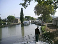Auf dem Canal du Midi