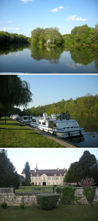 Hausbootferien auf der Saône