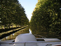 Mit dem Hausboot auf dem Canal du Midi