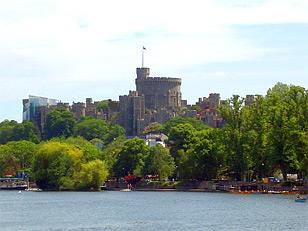Blick auf Windsor Castle