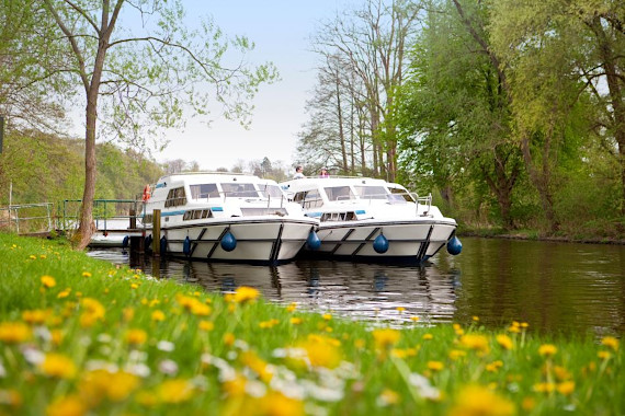 Frühling auf dem Hausboot